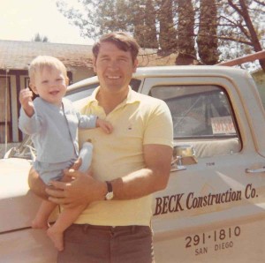 Eric and His Dad circa 1969